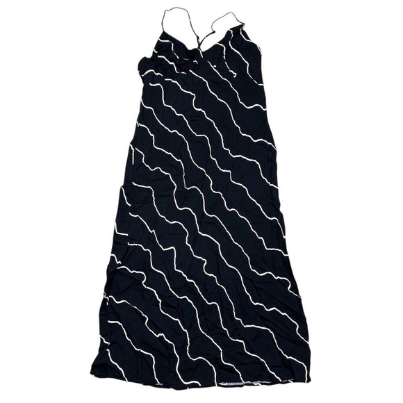 NWT Madewell Women's Layton Midi Slip Dress Size 14 Squiggle Print Multicolor - Picture 4 of 11